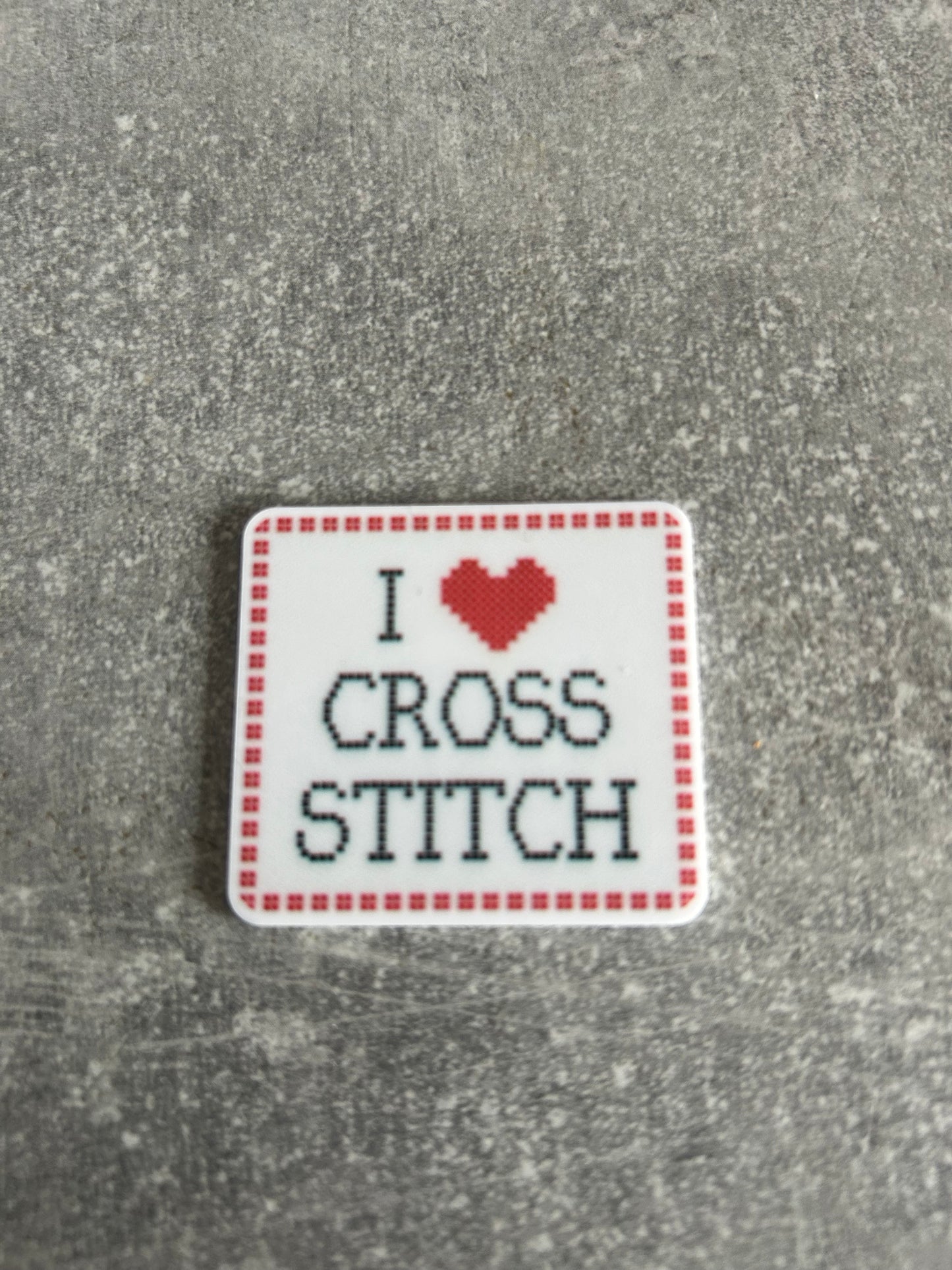I Heart Cross Stitch needle minder