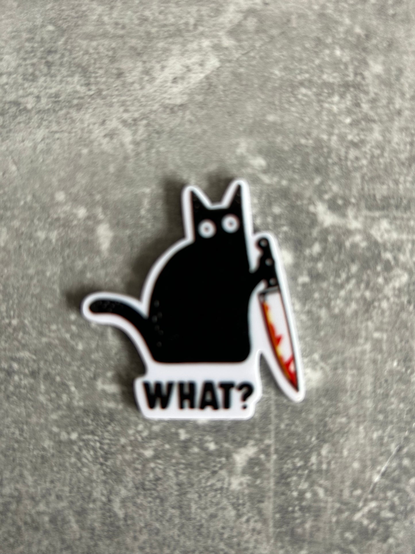 Black Cat What? needle minder