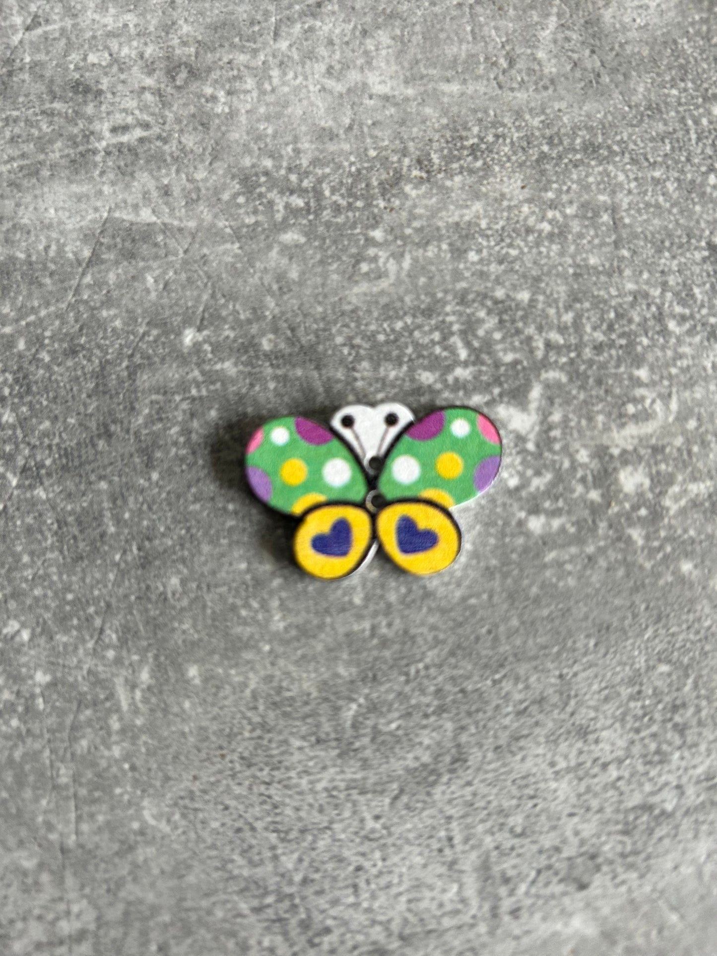 Wooden Butterfly needle minder
