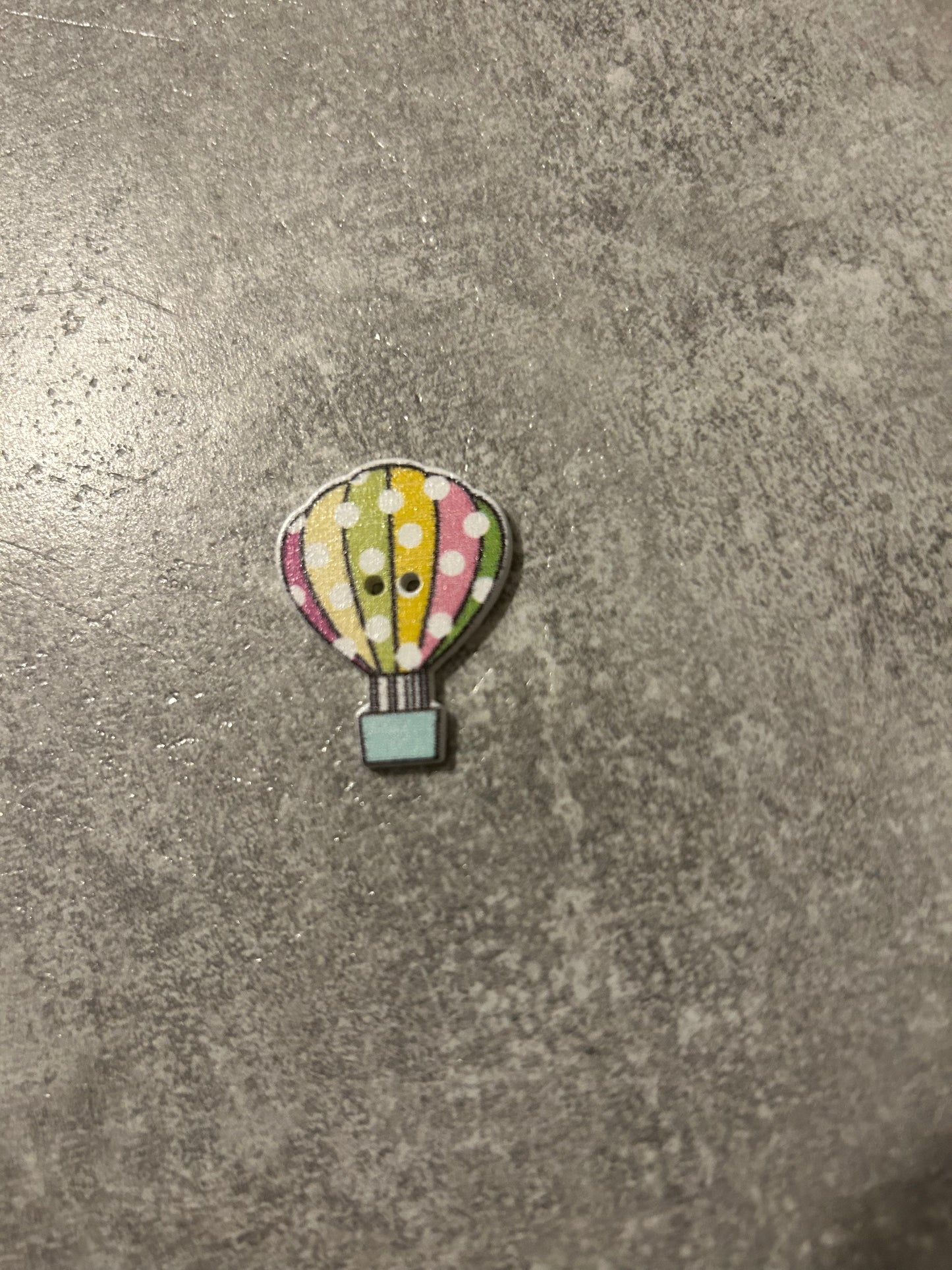 Wooden Hot Air Balloon needle minder