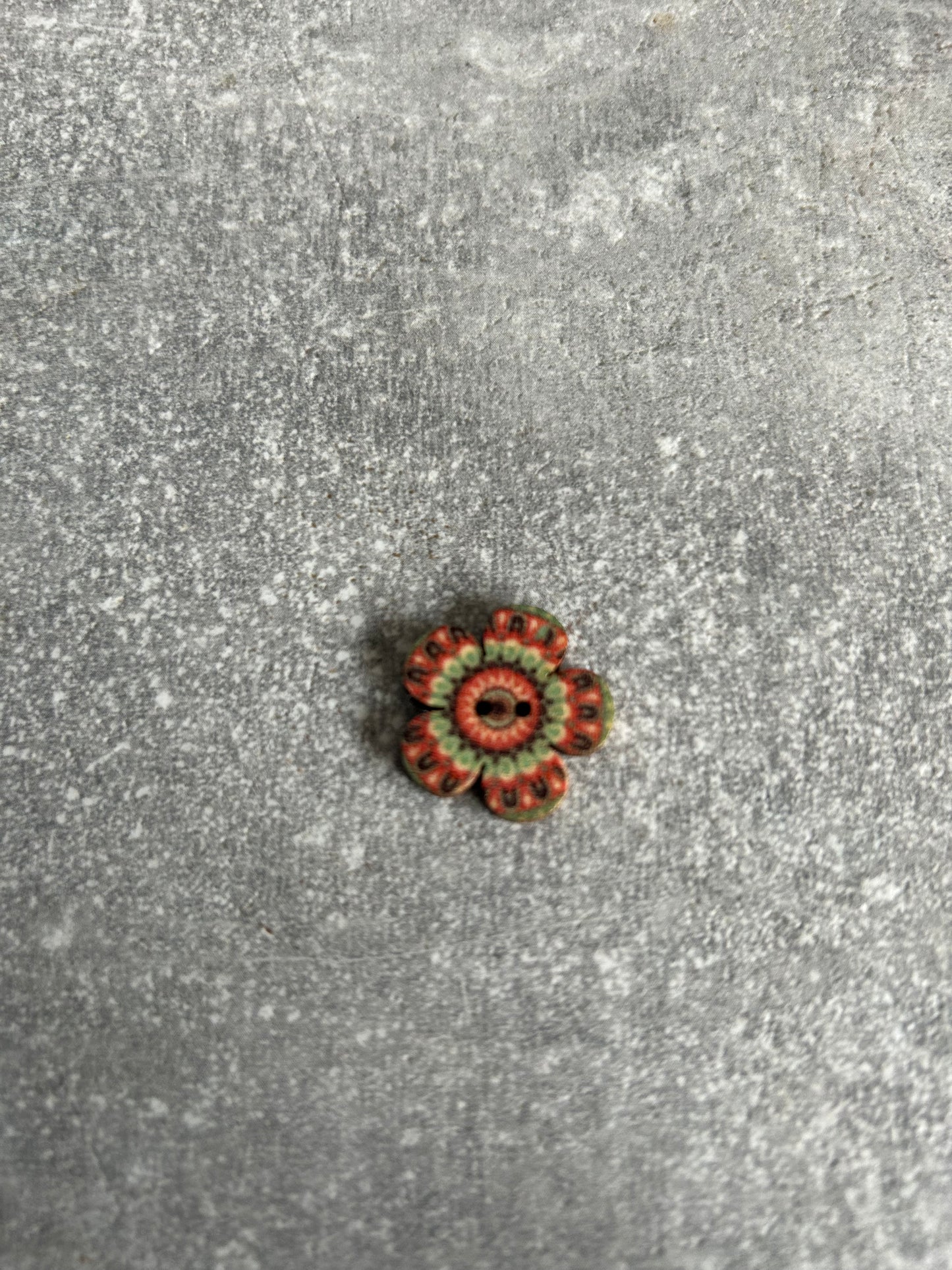 Wooden Flower needle minder
