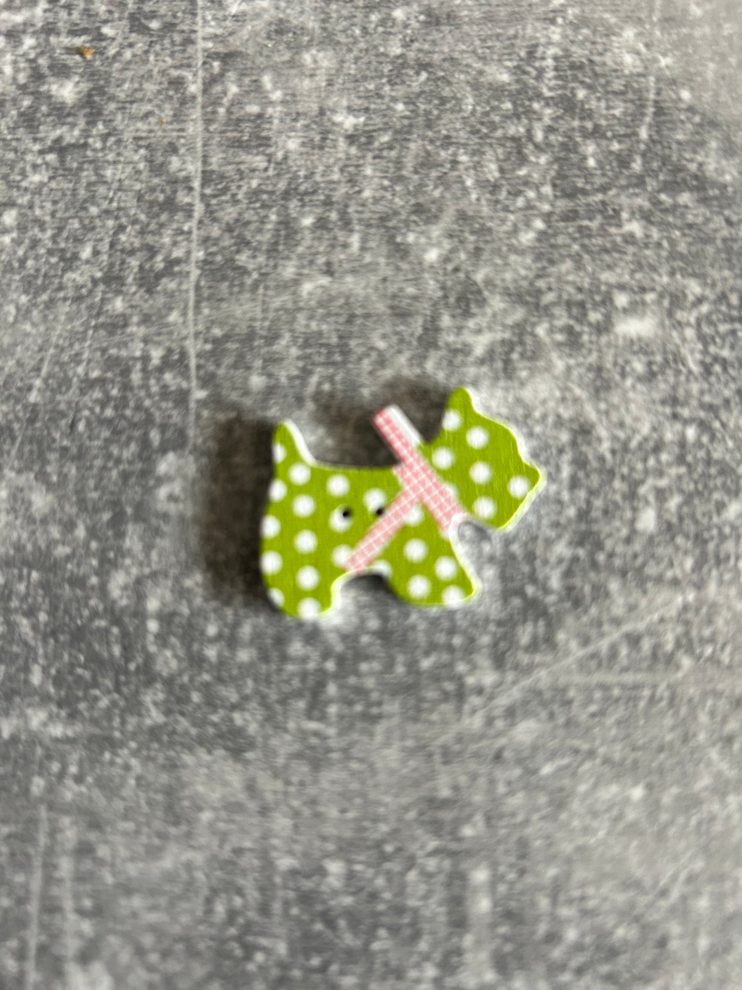 Wooden Dog needle minder