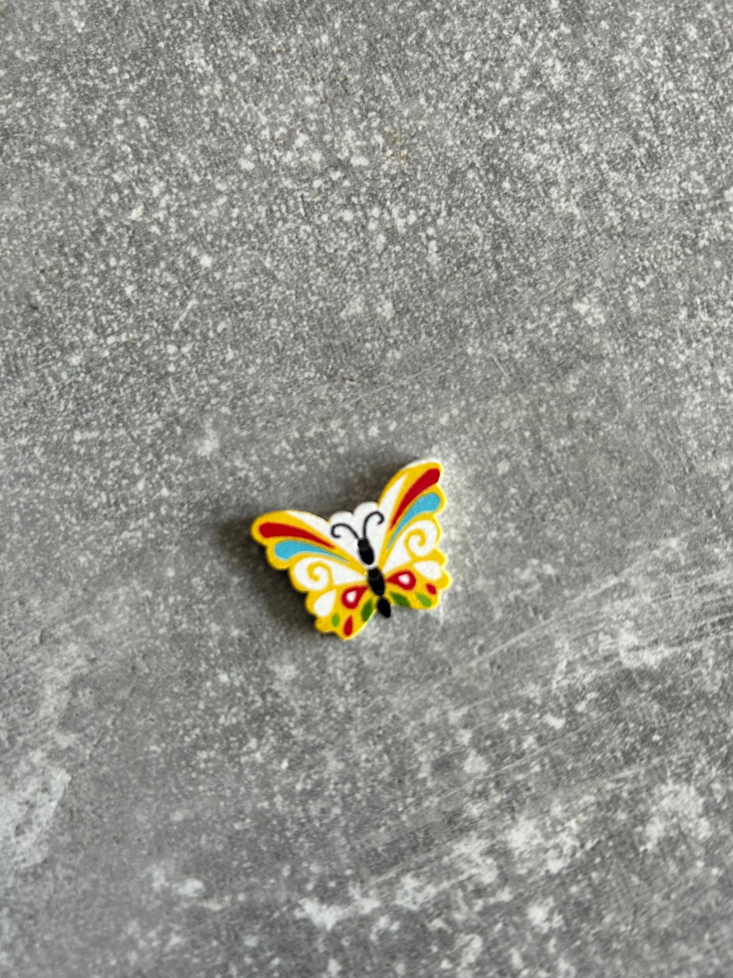 Wooden Butterfly needle minder
