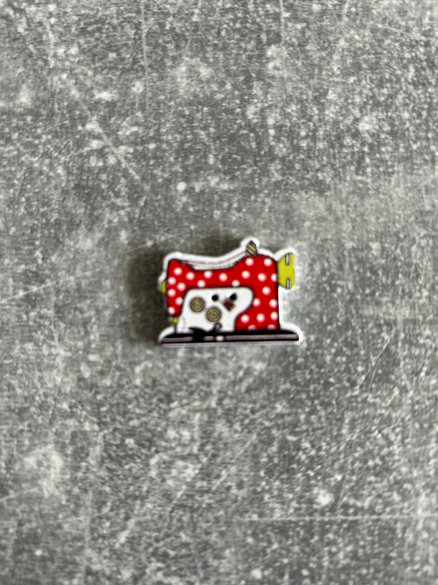 Wooden Sewing Machine needle minder