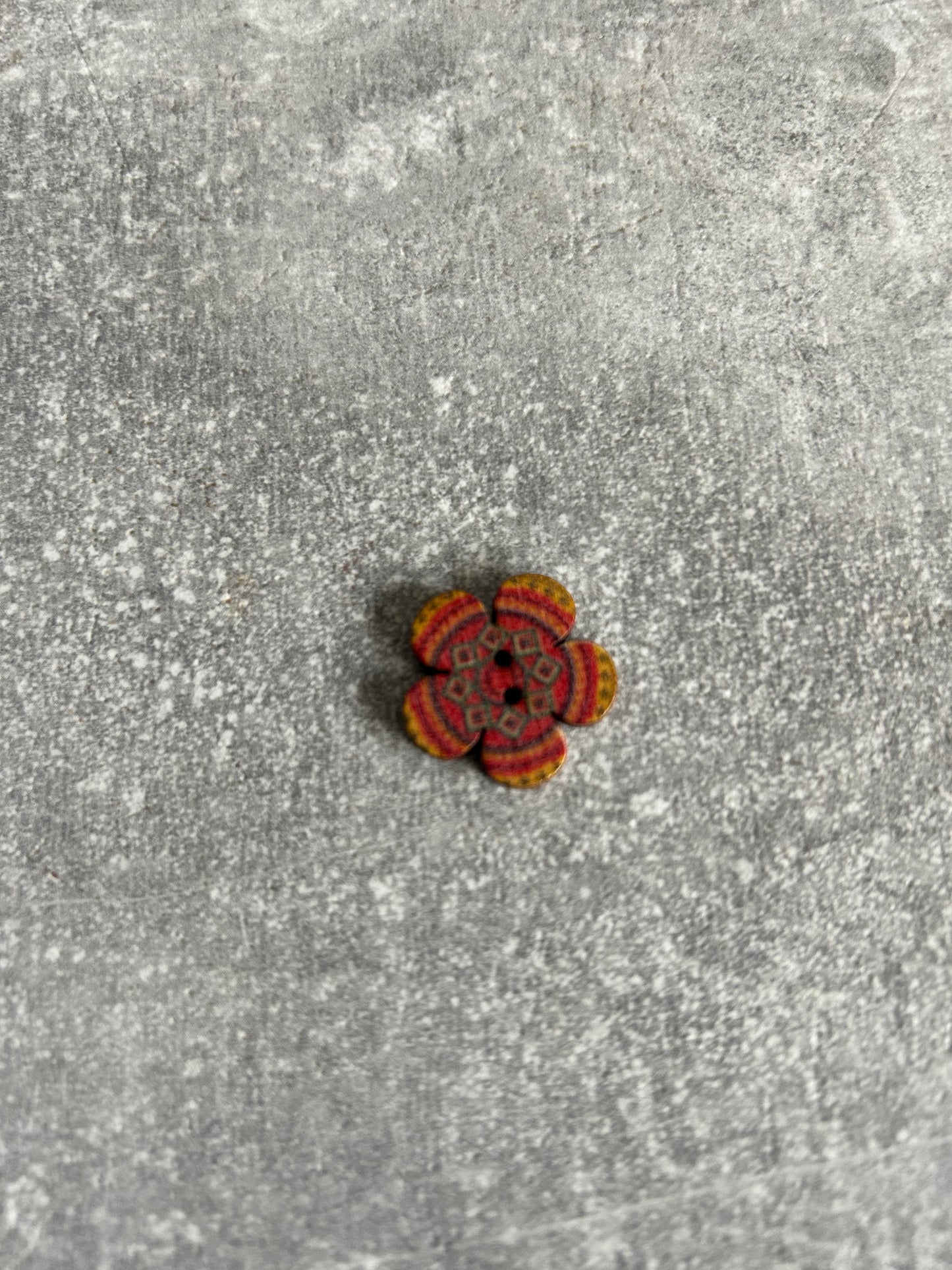 Wooden Flower needle minder