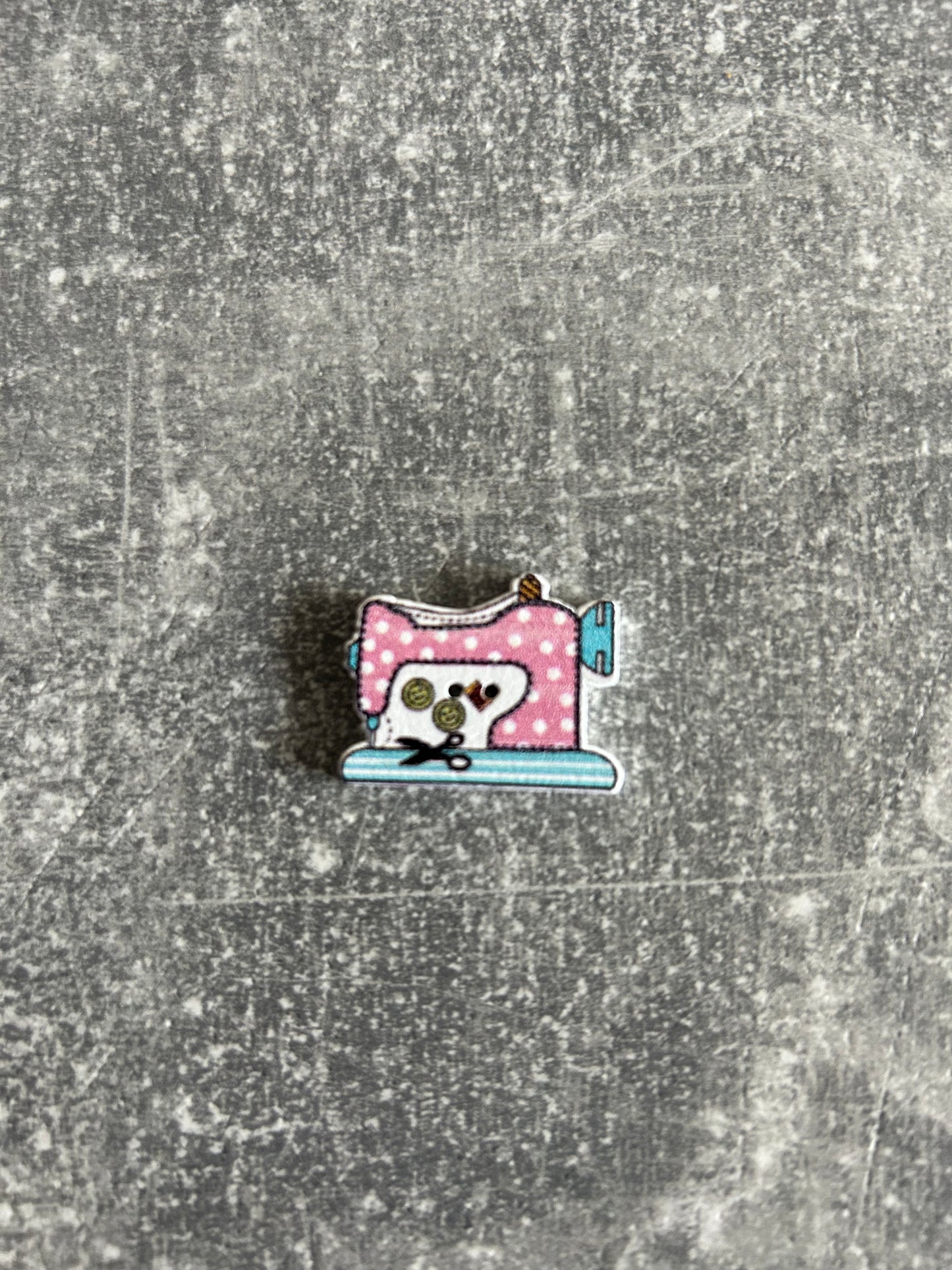 Wooden Sewing Machine needle minder