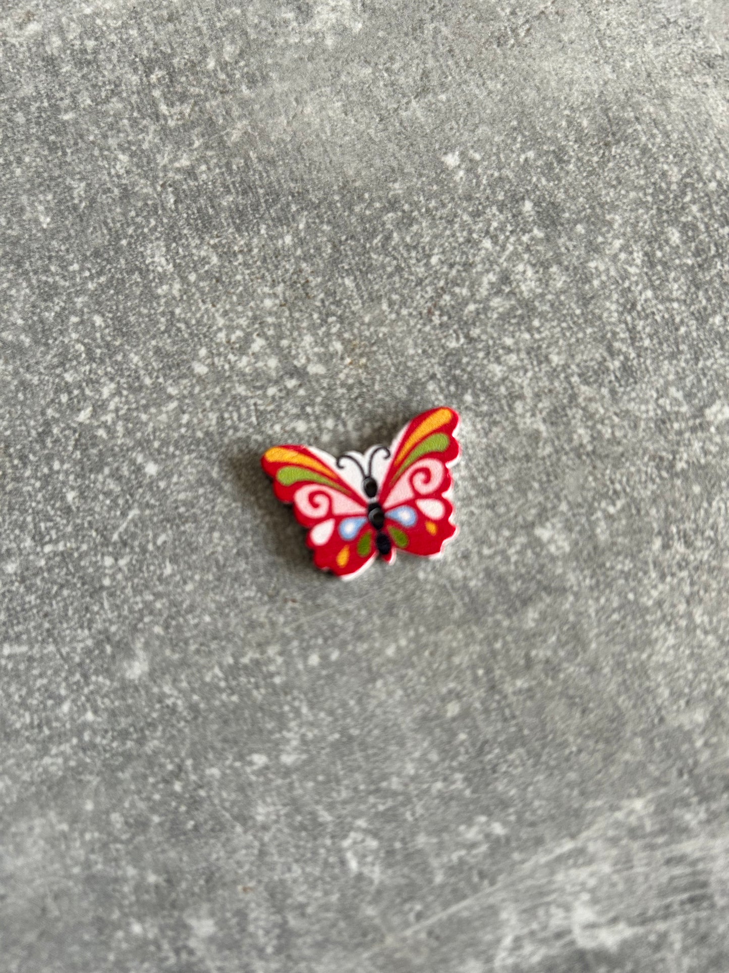 Wooden Butterfly needle minder