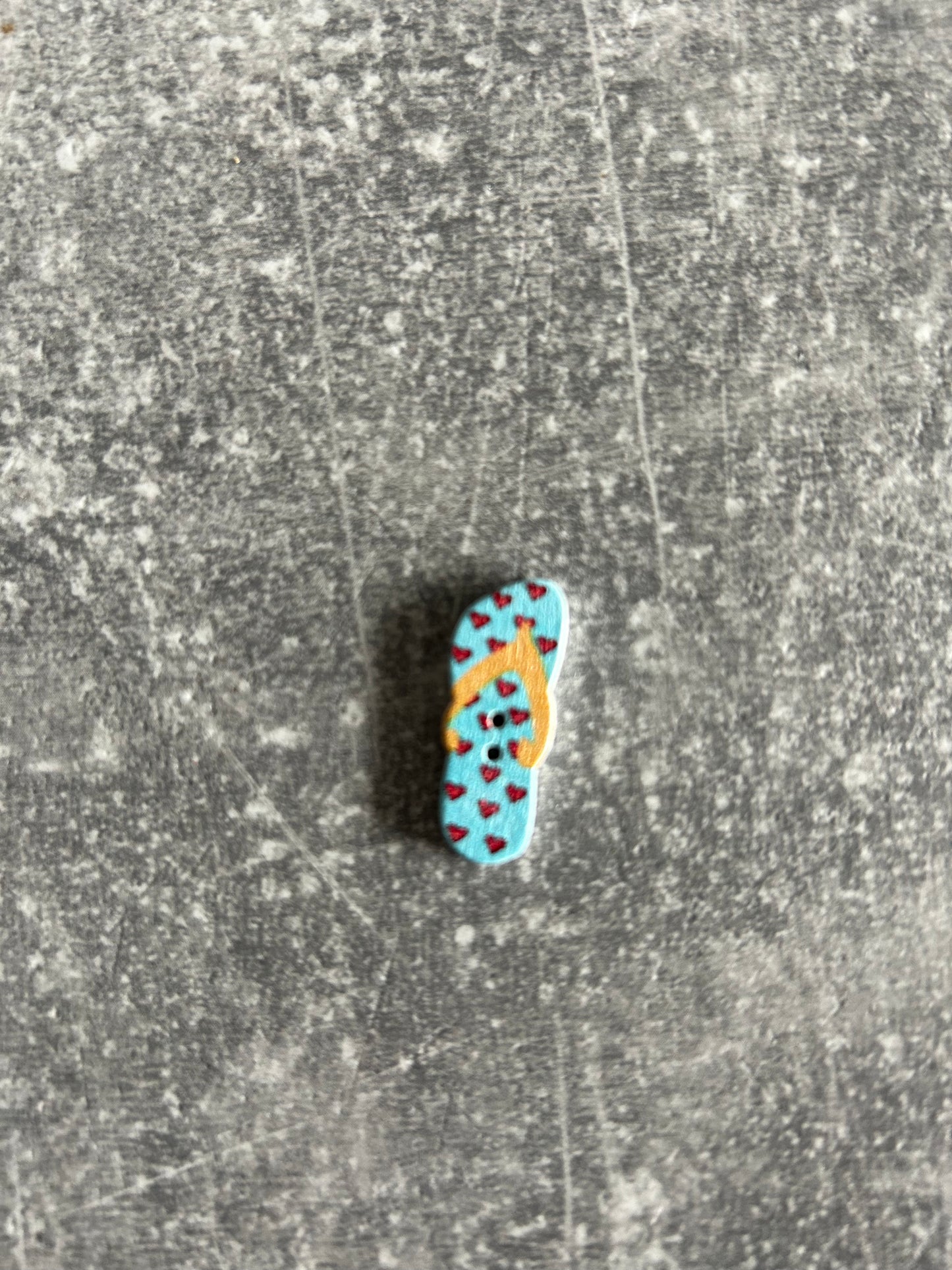 Wooden Summer Flip Flop needle minder