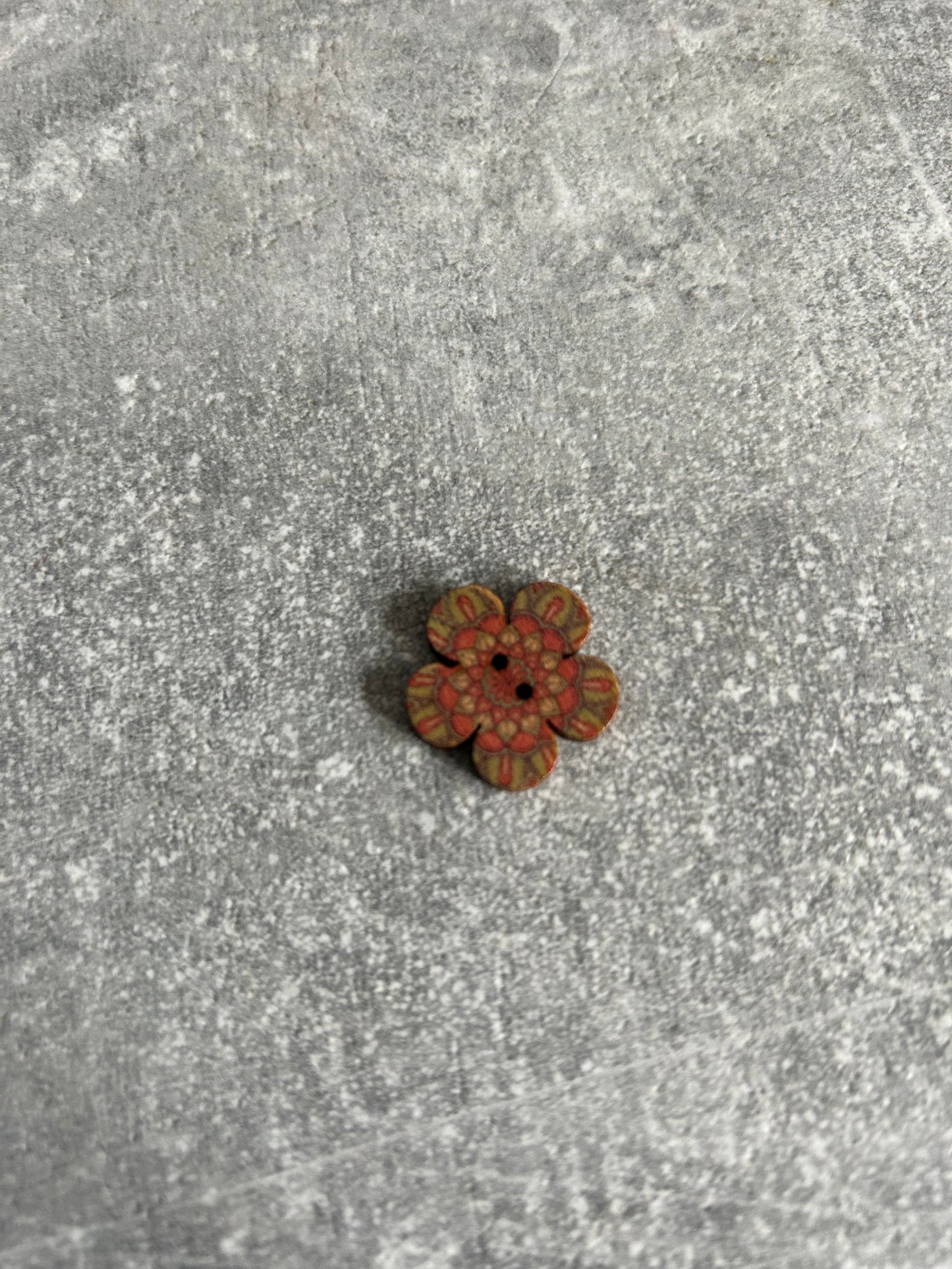 Wooden Flower needle minder