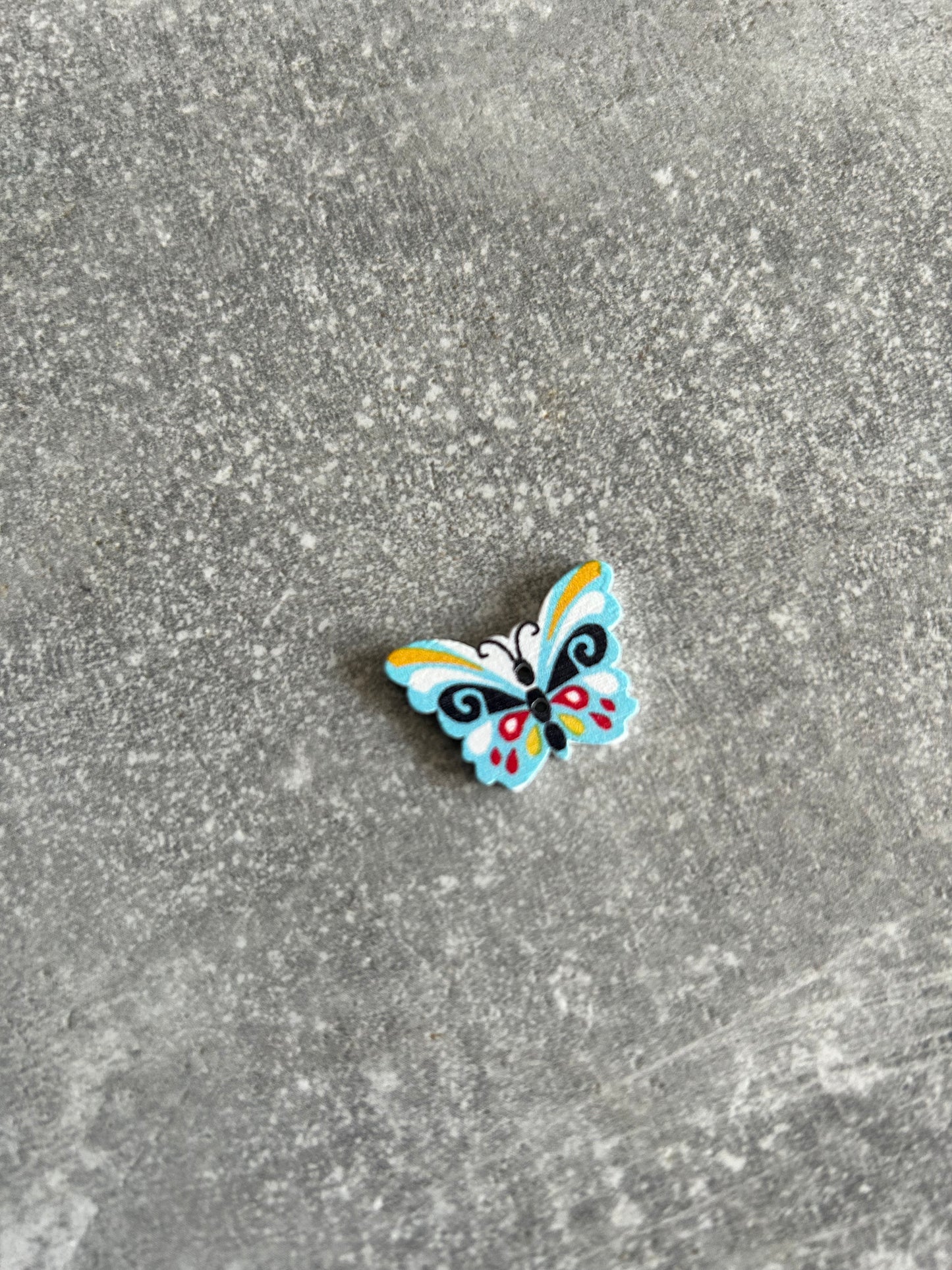 Wooden Butterfly needle minder
