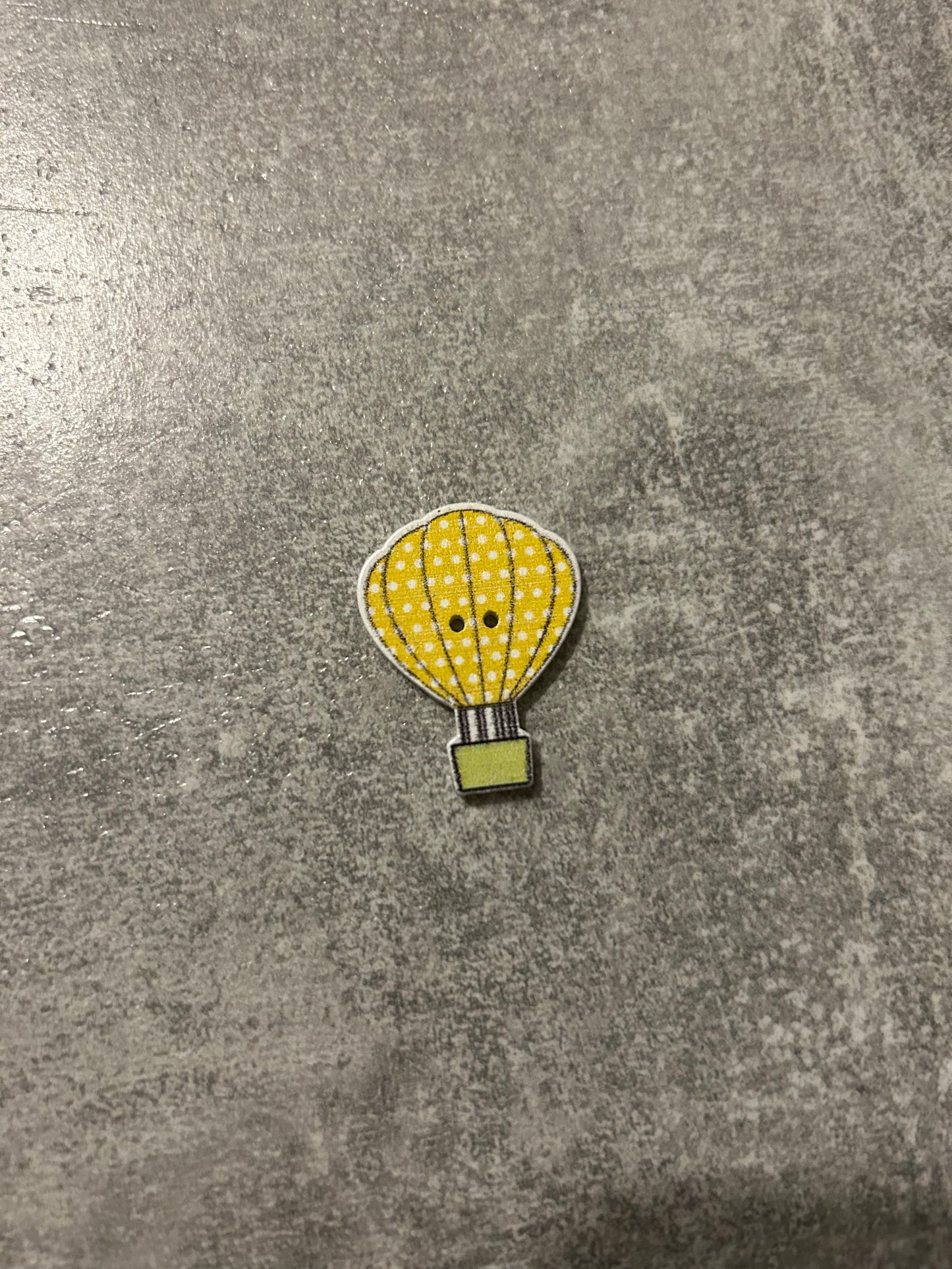 Wooden Hot Air Balloon needle minder