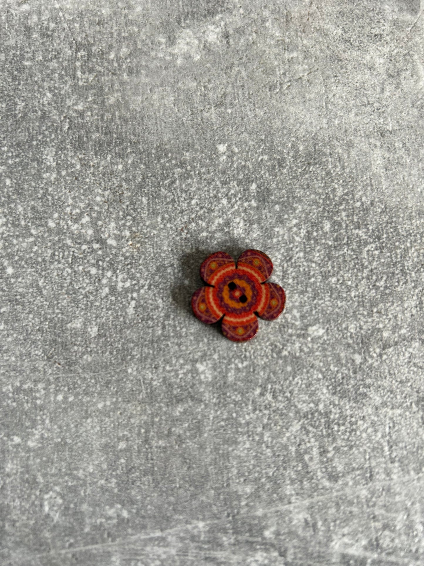 Wooden Flower needle minder
