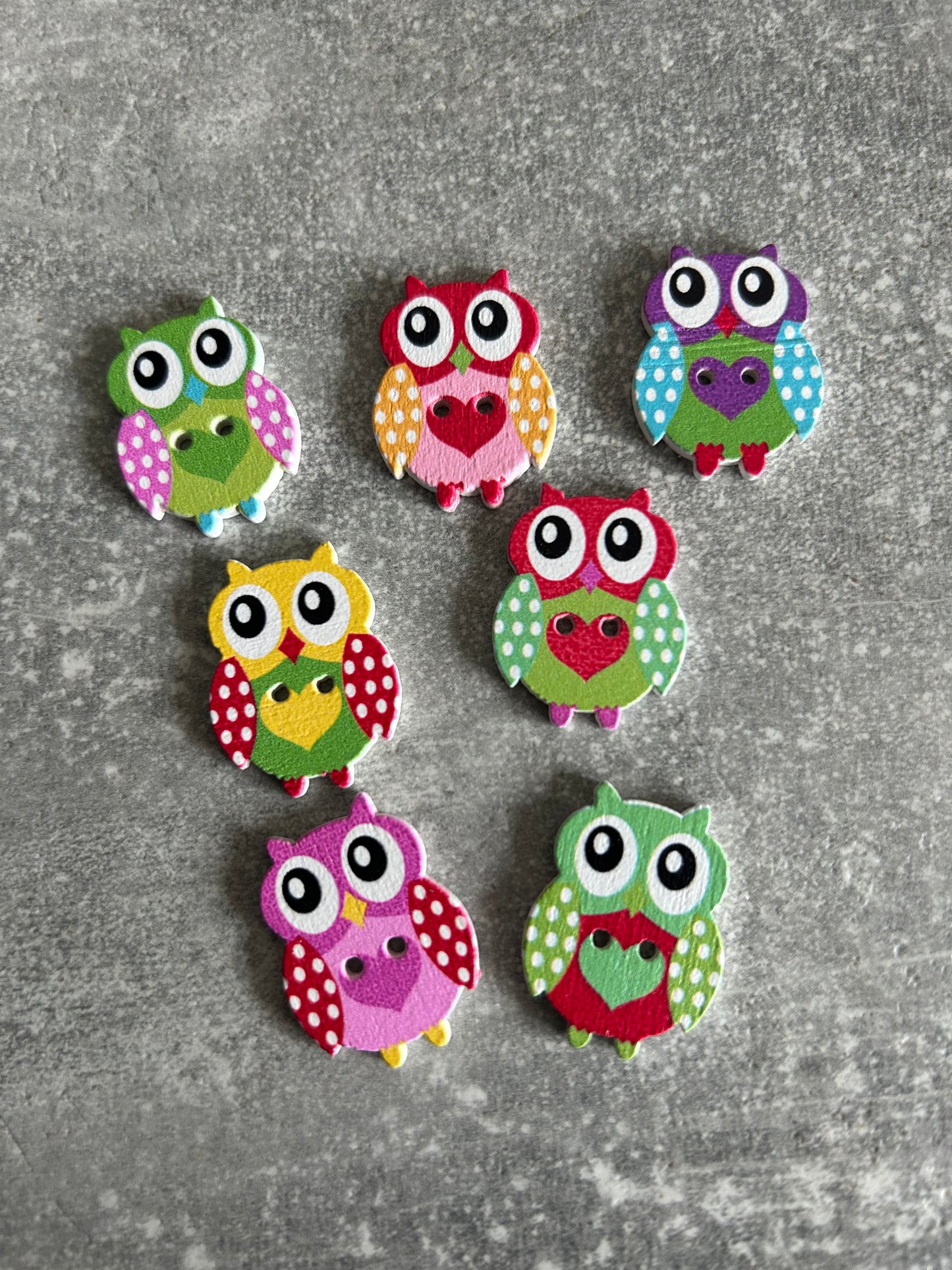 Wooden Owl needle minder