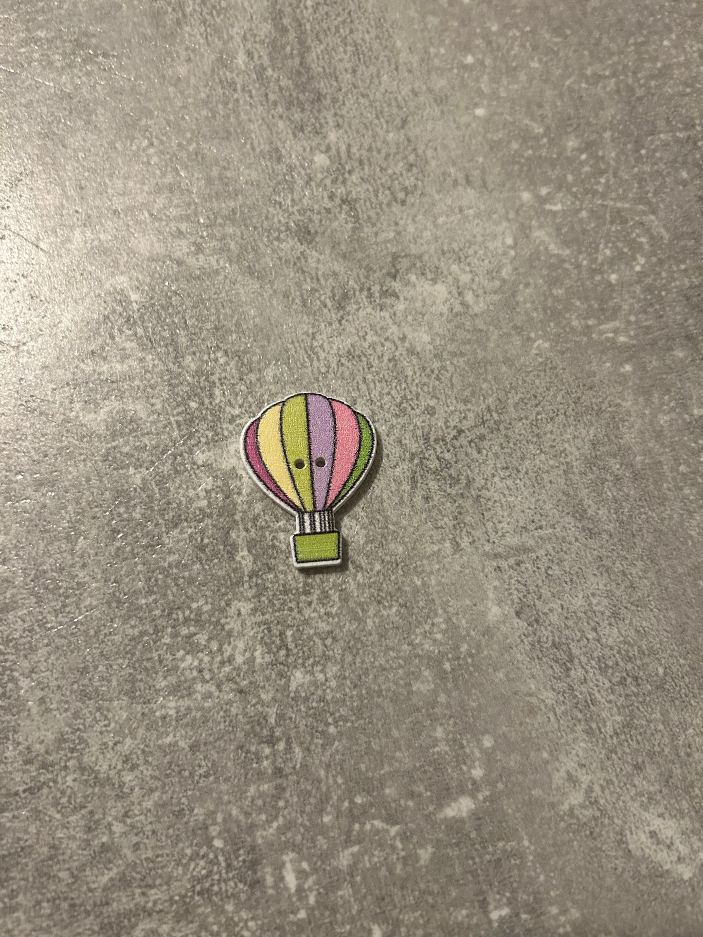 Wooden Hot Air Balloon needle minder