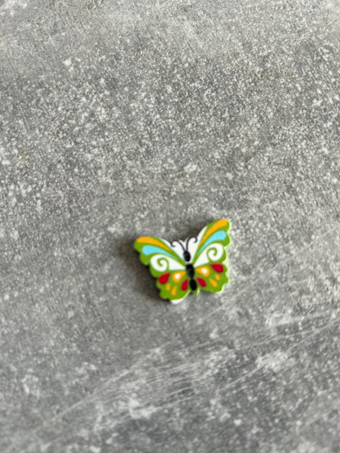 Wooden Butterfly needle minder