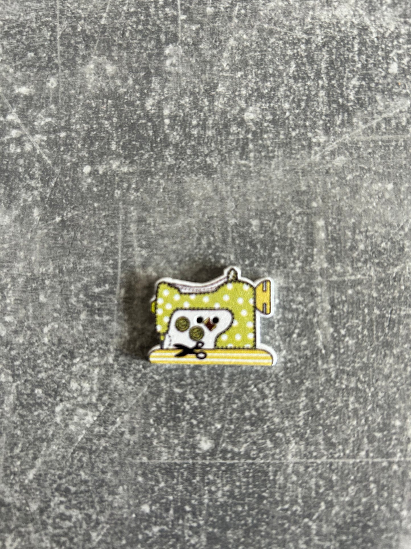 Wooden Sewing Machine needle minder