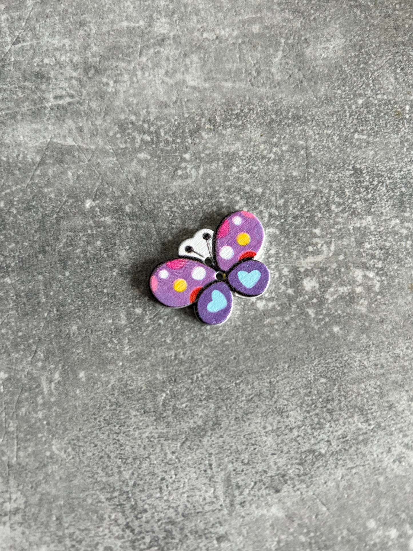 Wooden Butterfly needle minder