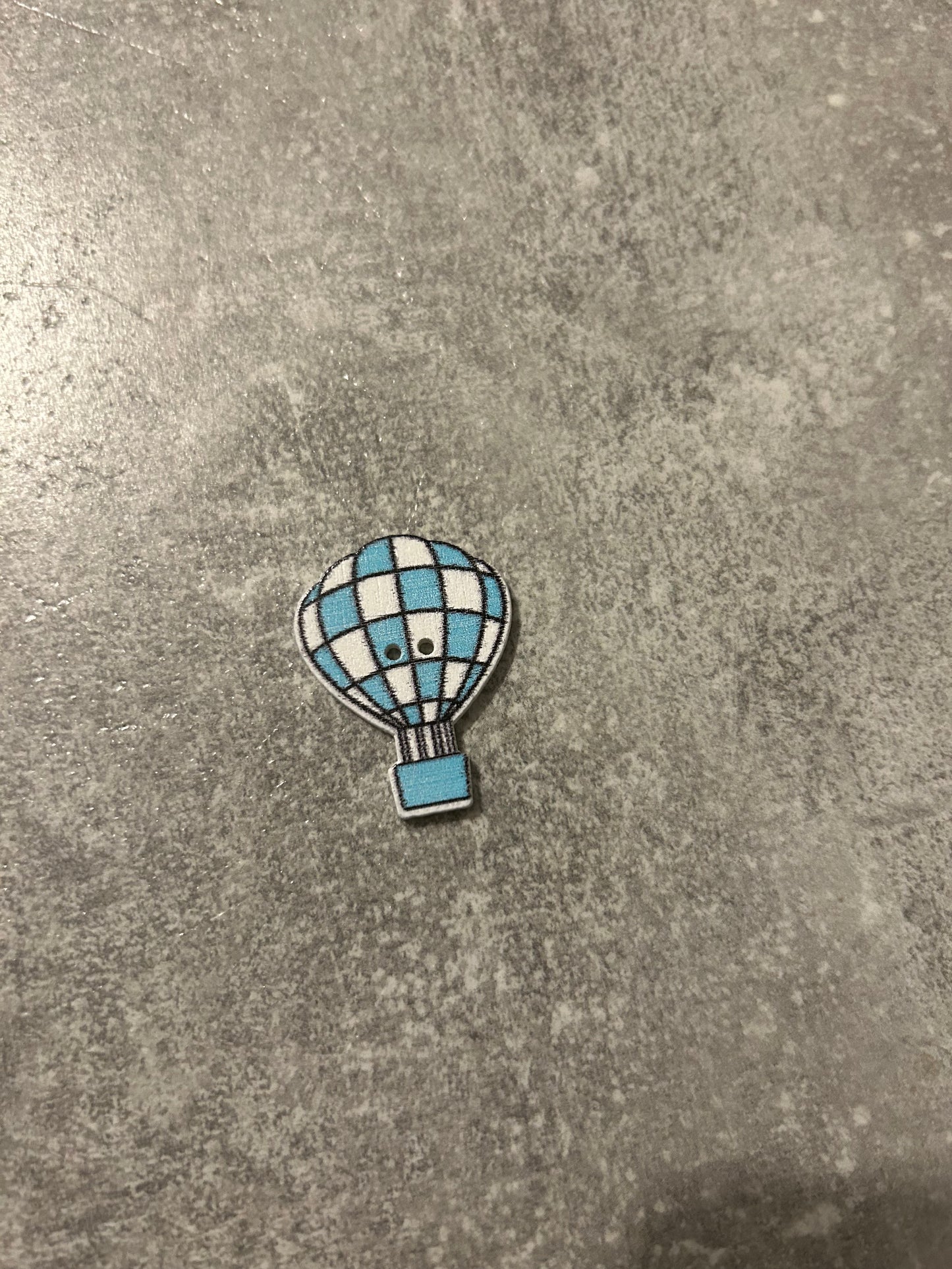 Wooden Hot Air Balloon needle minder
