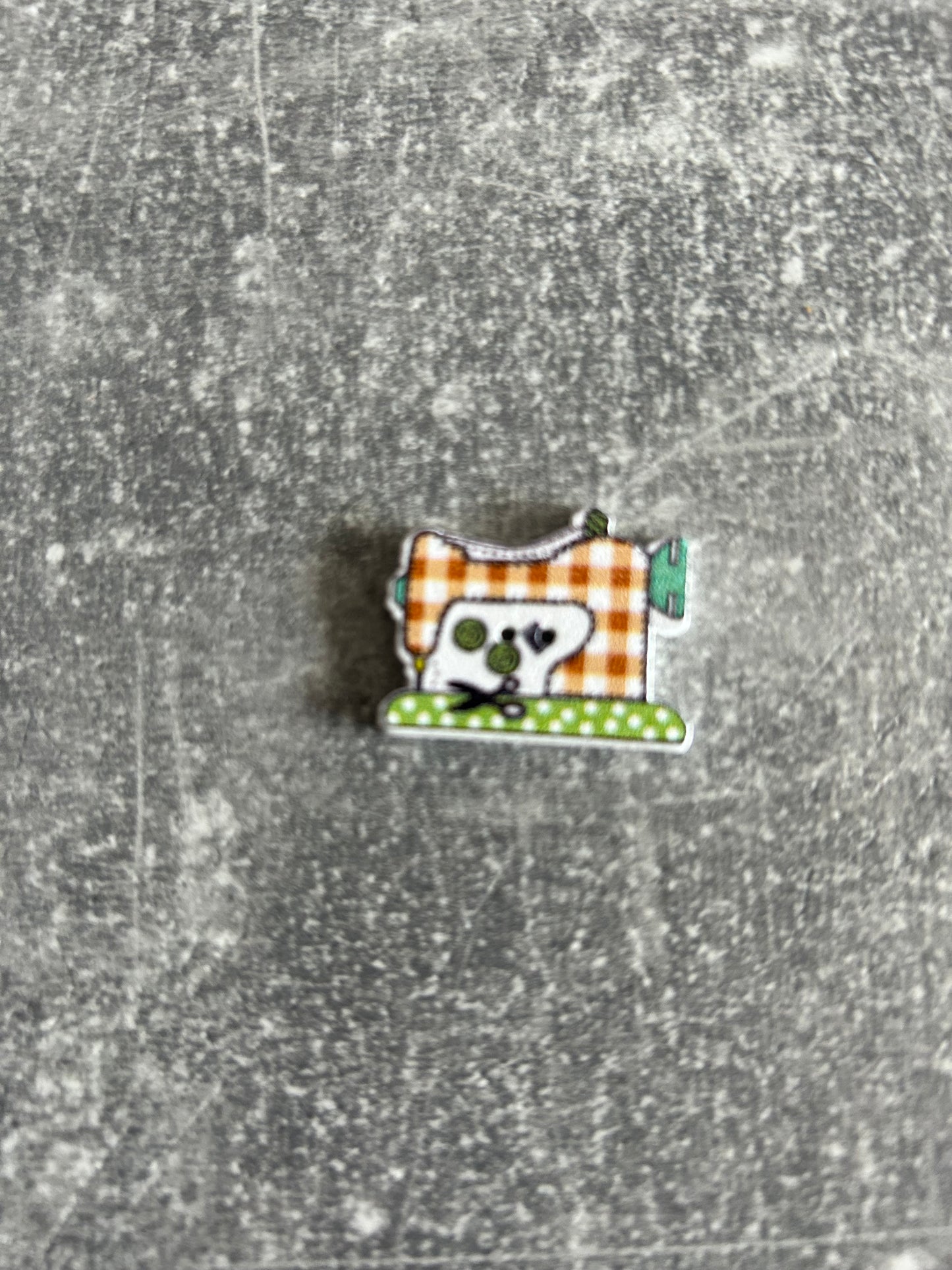 Wooden Sewing Machine needle minder