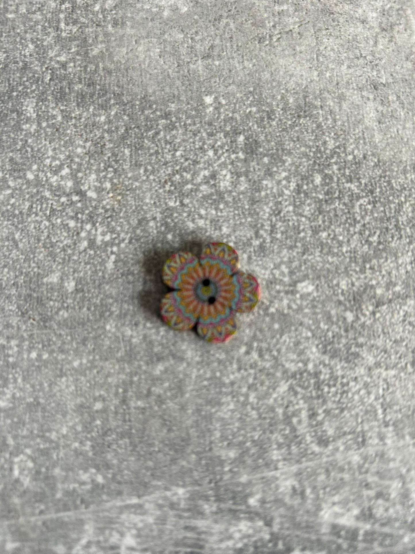 Wooden Flower needle minder