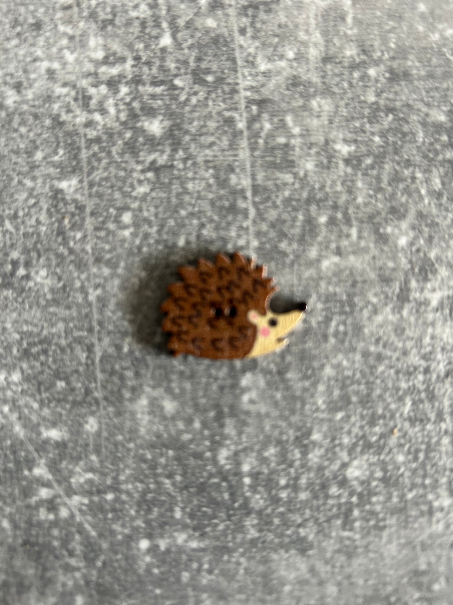 Wooden Hedgehog needle minder
