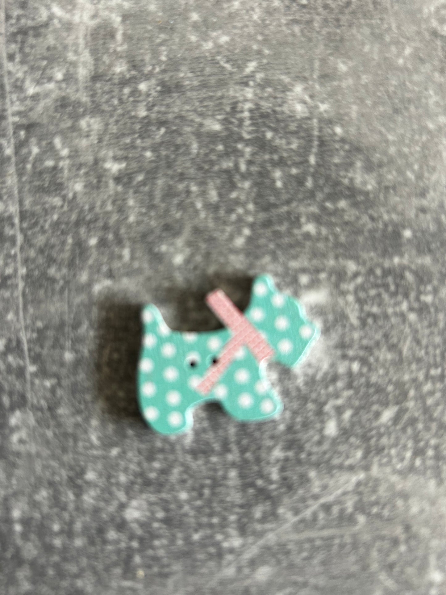 Wooden Dog needle minder