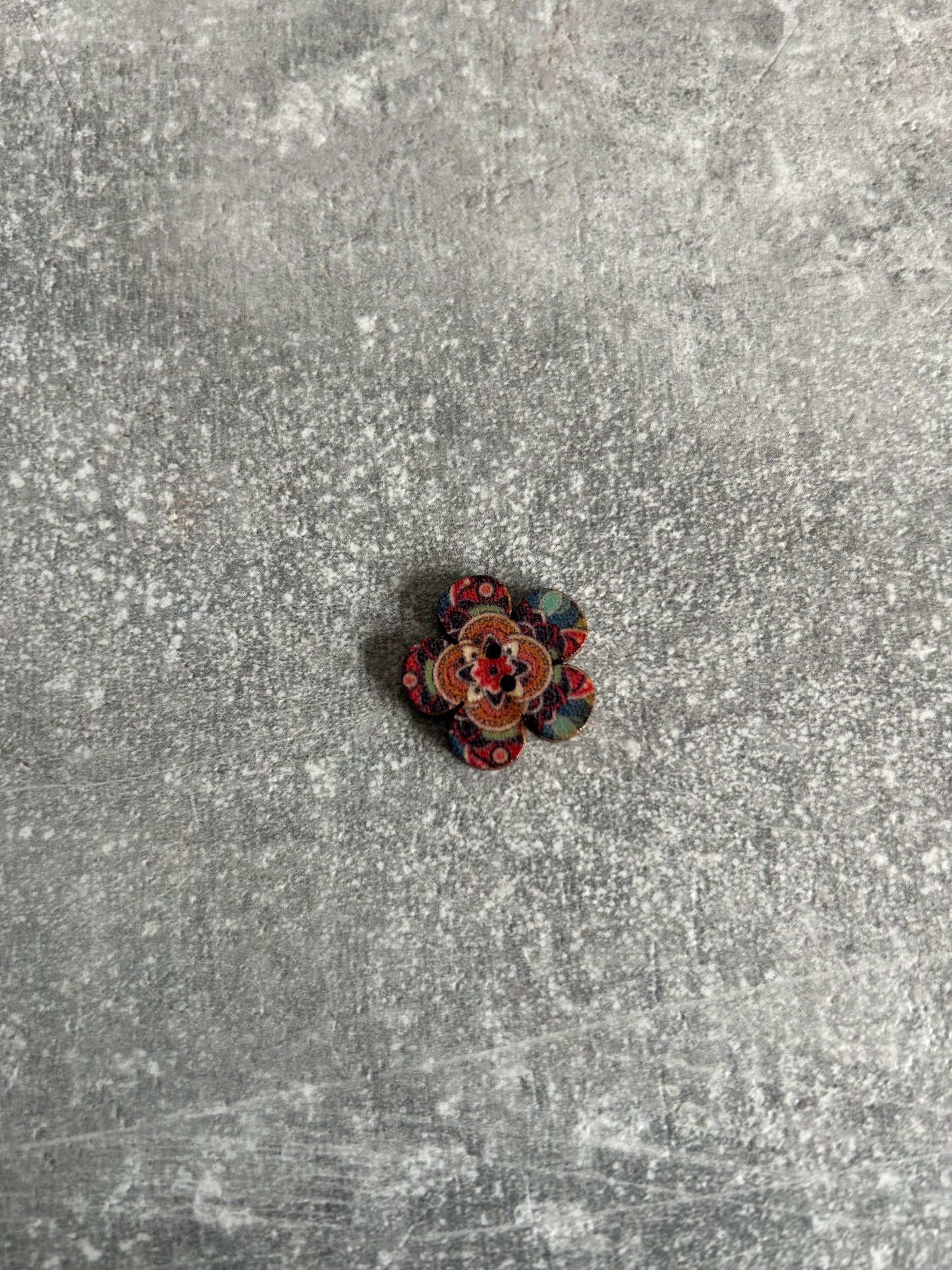 Wooden Flower needle minder