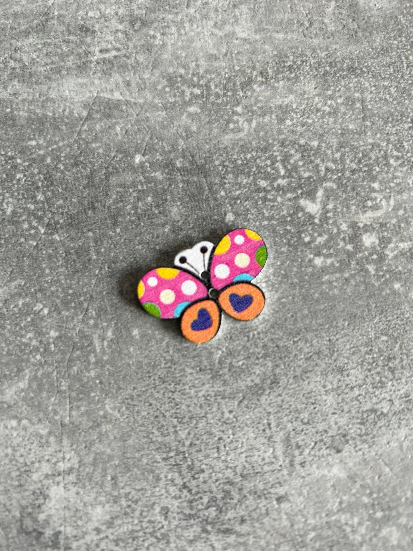 Wooden Butterfly needle minder