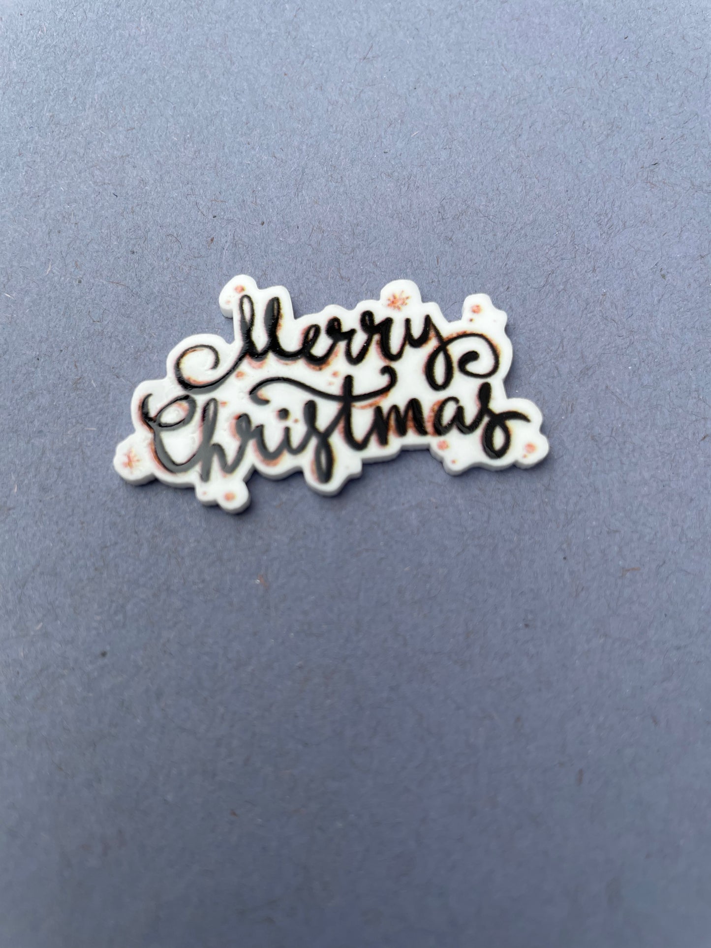 Merry Christmas script needle minder