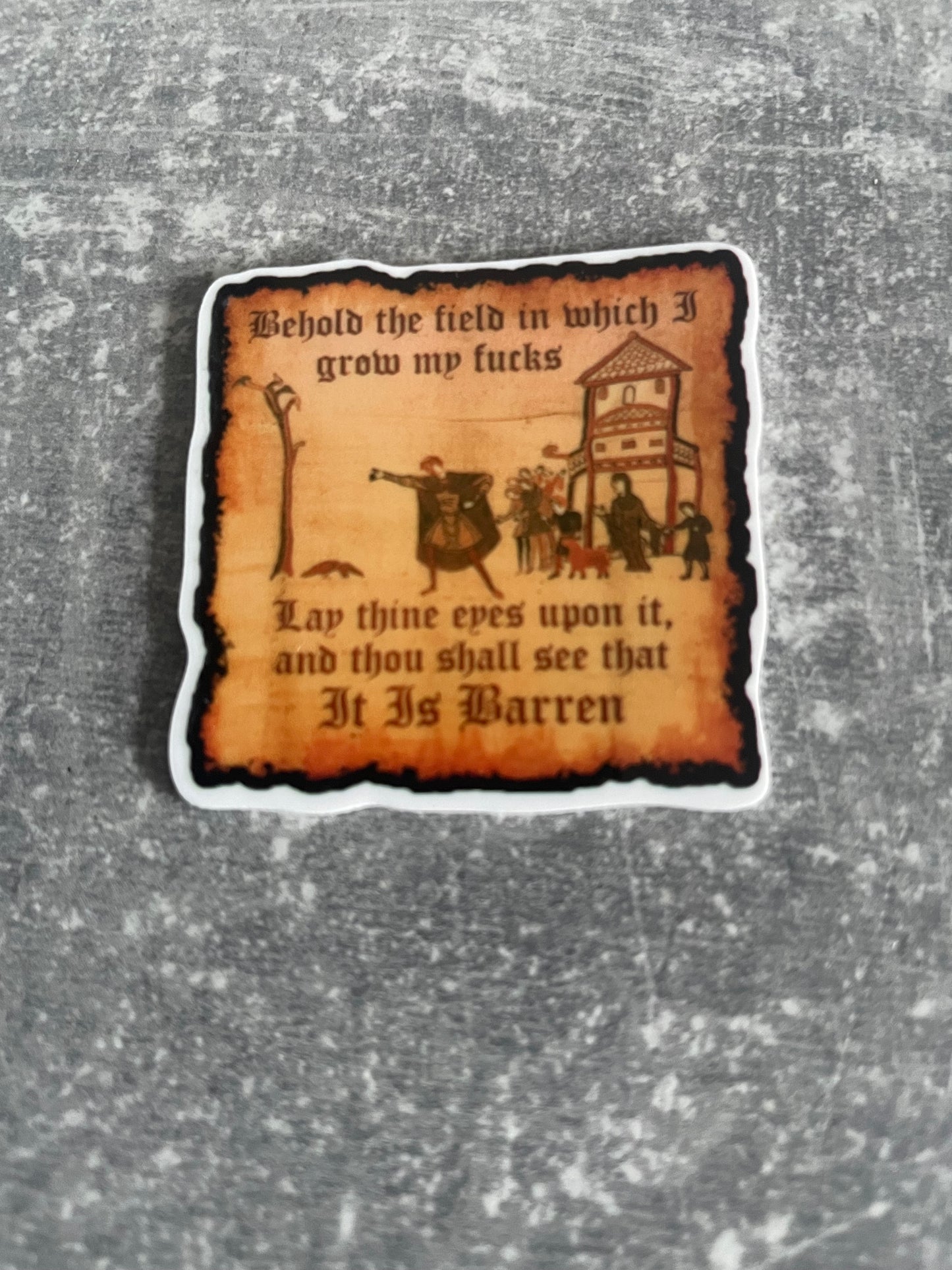 Field of Fucks needle minder
