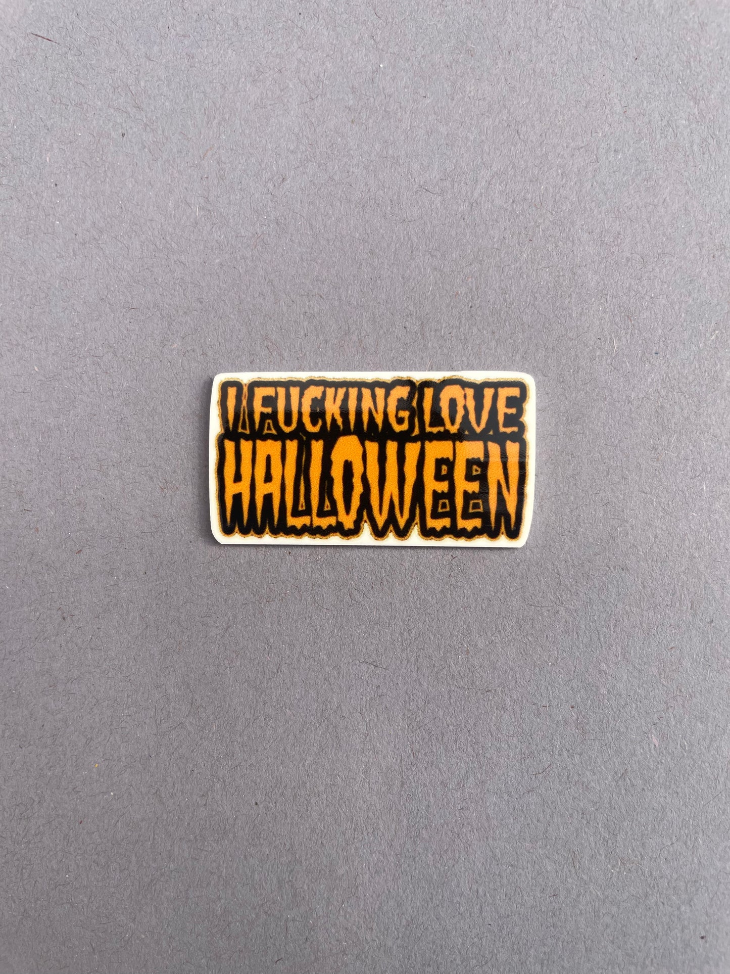 I Fucking Love Halloween needle minder