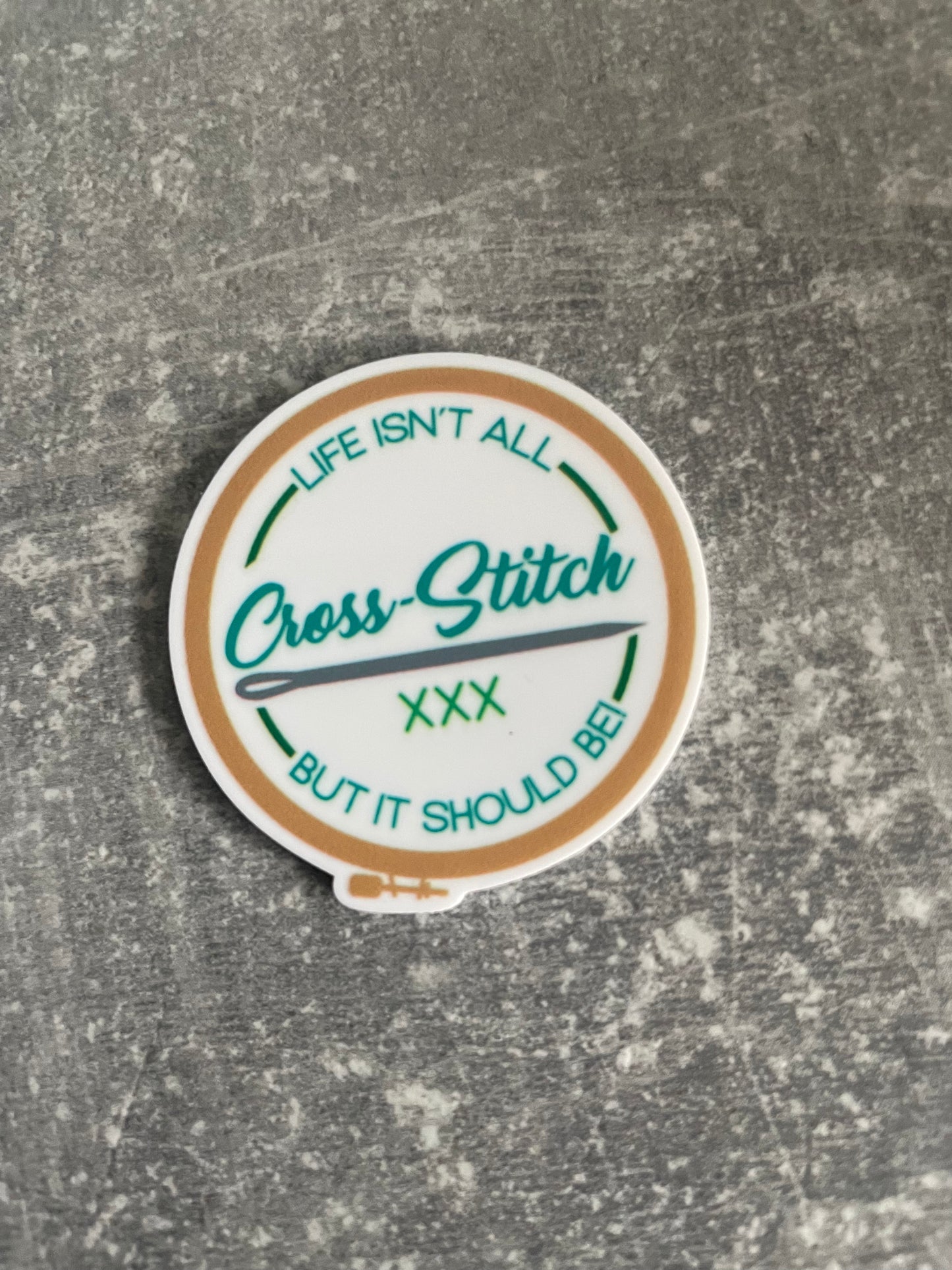 Life Isn’t All Cross Stitch But It Should Be needle minder