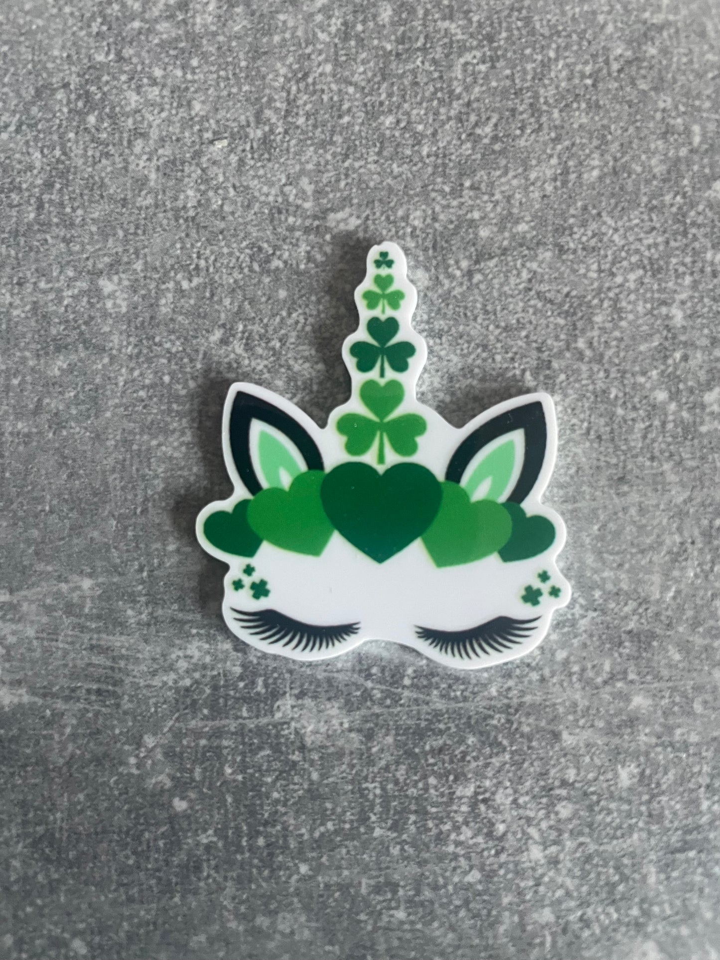 St Patrick’s Day Unicorn needle minder