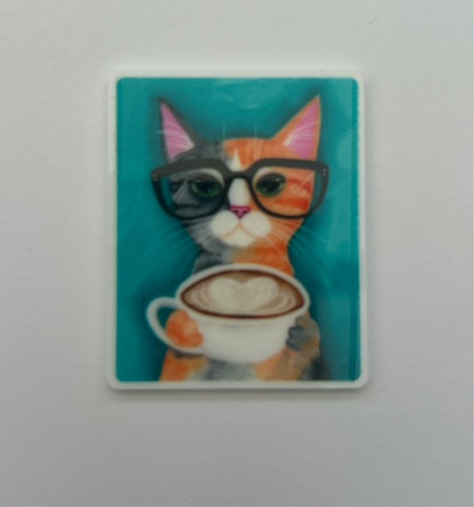Cat With Coffee needle minder