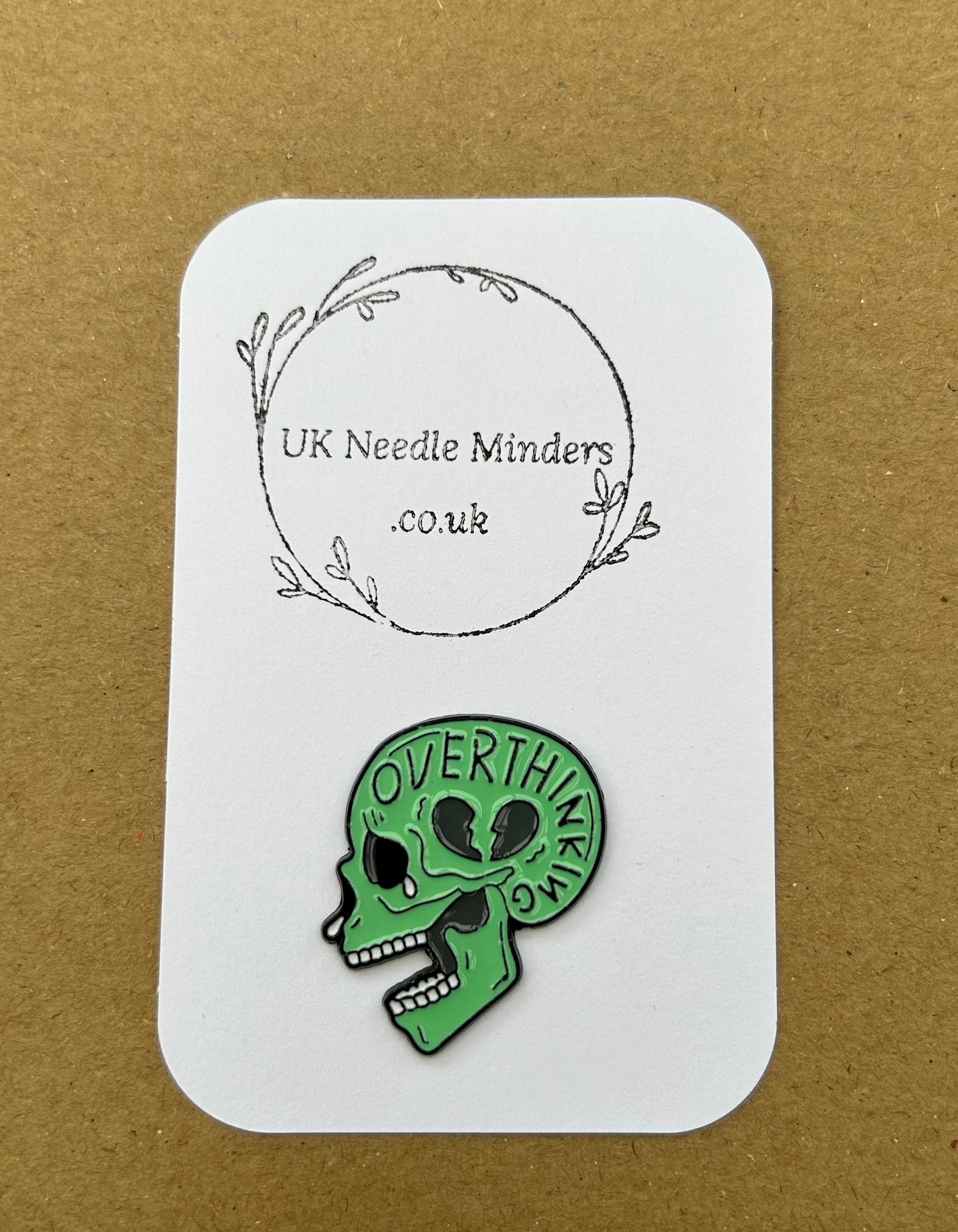Overthinking enamel needle minder