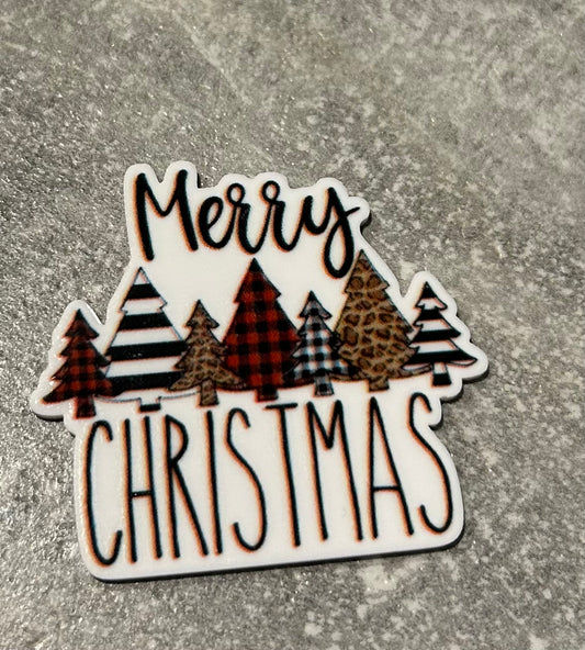 Merry Christmas Trees needle minder