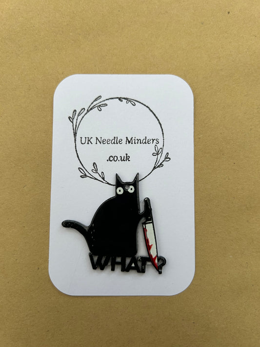 Stabby Cat What acrylic needle minder
