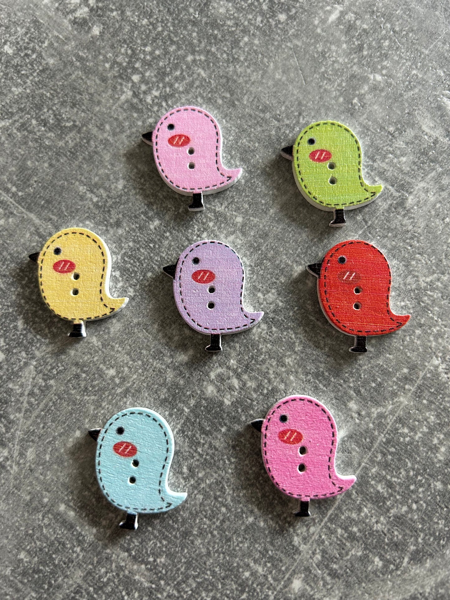 Wooden Bird needle minder