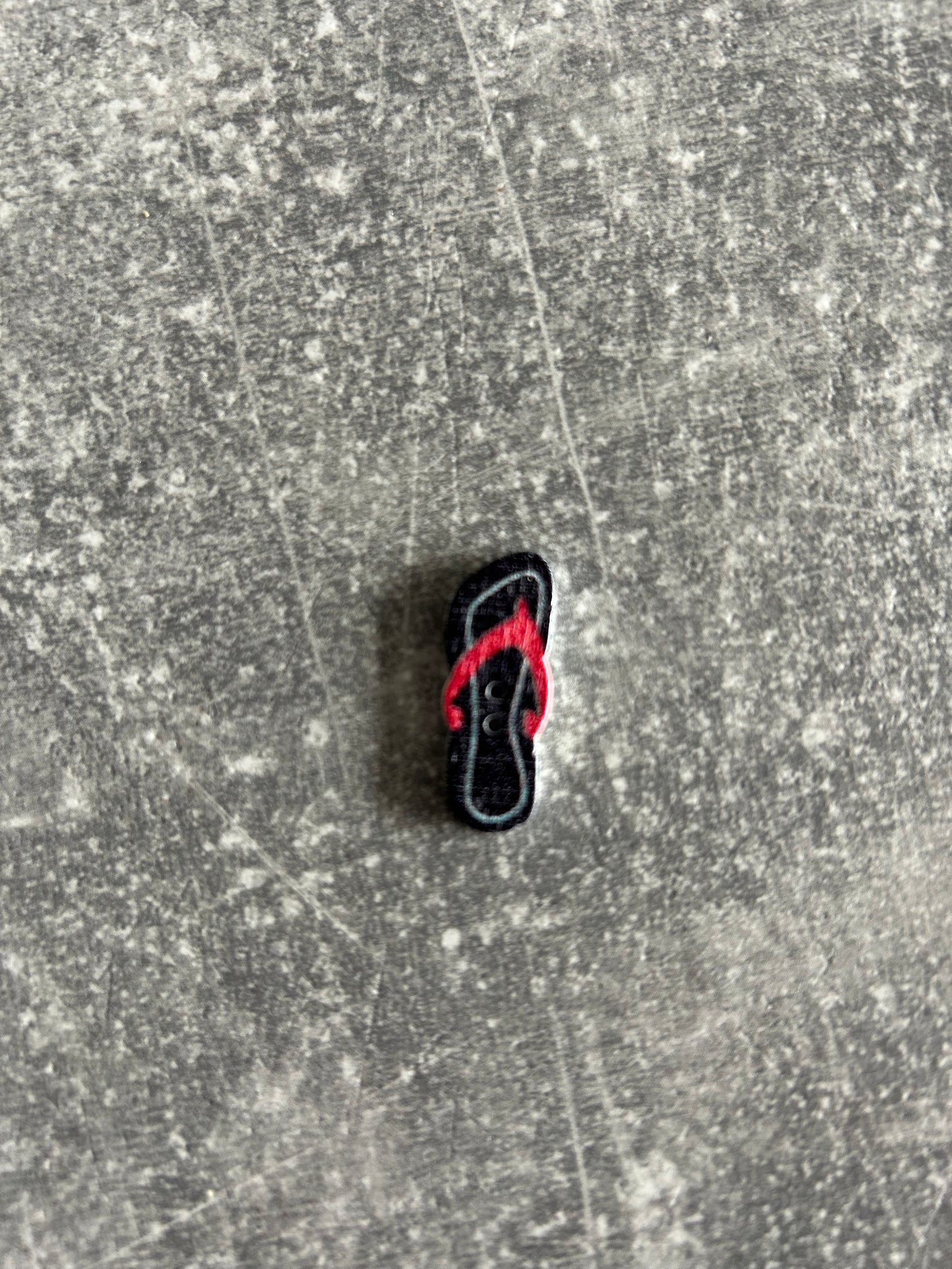 Wooden Summer Flip Flop needle minder