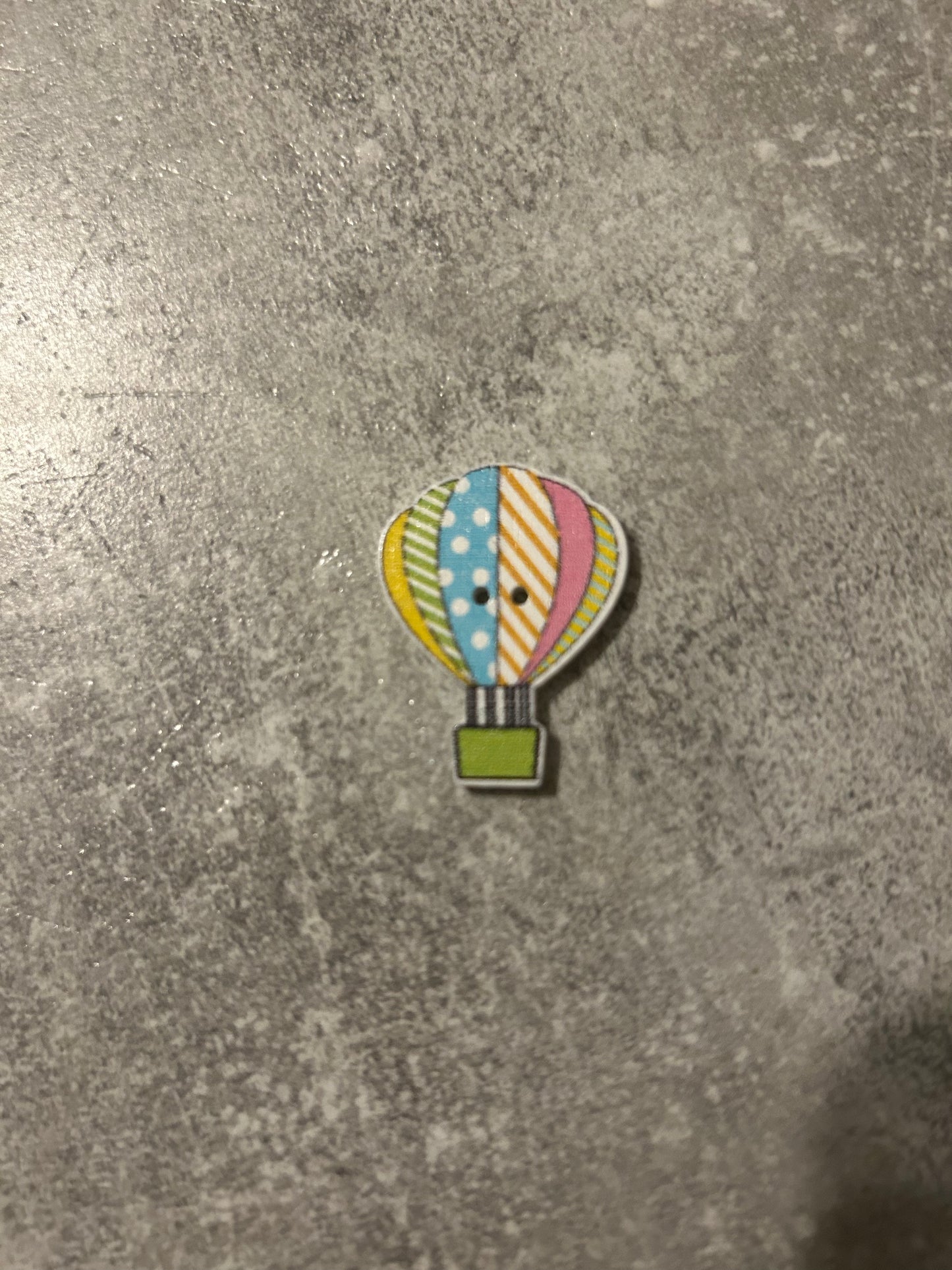 Wooden Hot Air Balloon needle minder