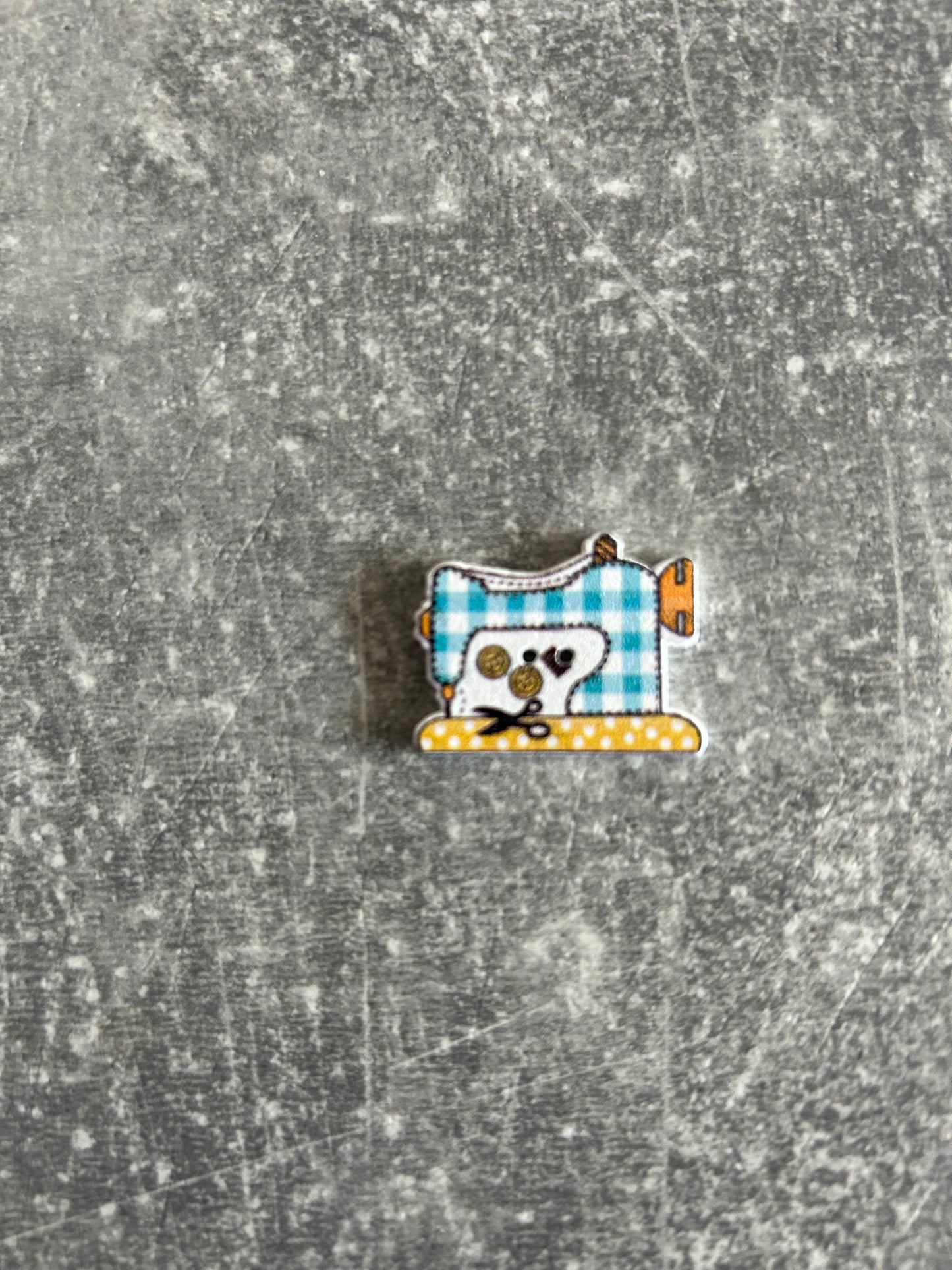 Wooden Sewing Machine needle minder