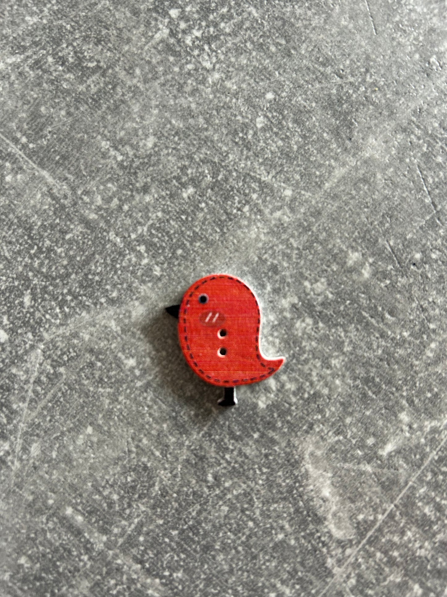 Wooden Bird needle minder