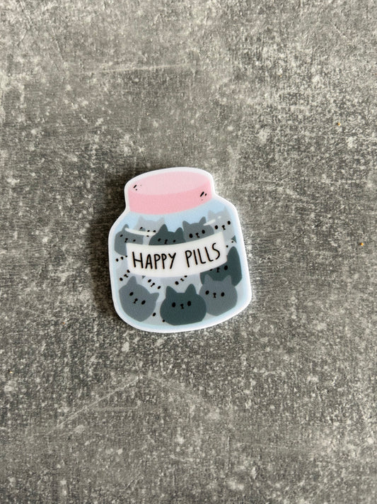 Happy Pills Cat needle minder