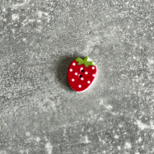 Wooden Strawberry needle minder