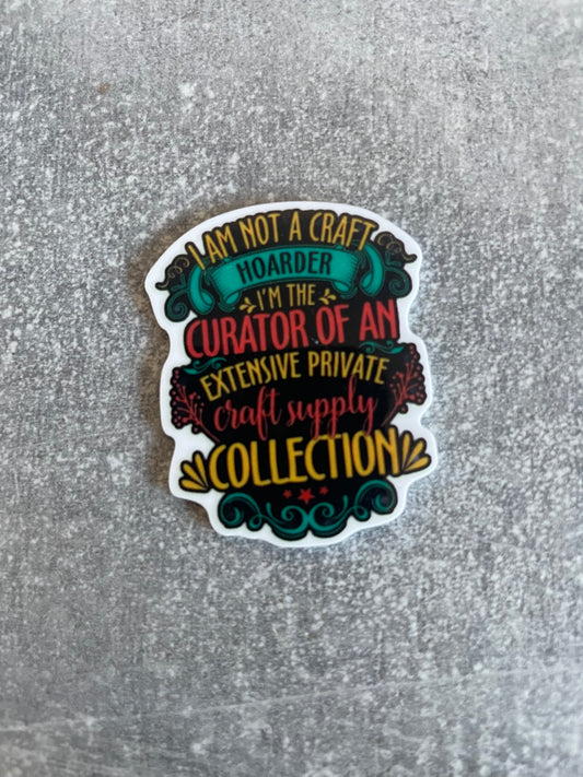I Am Not A Craft Hoarder needle minder