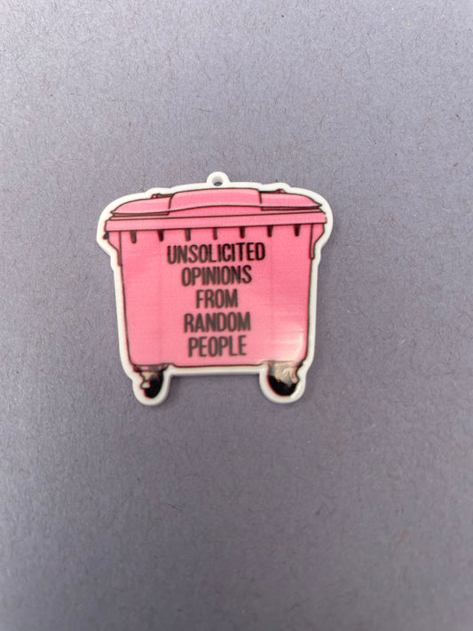 Unsolicited Opinions From Random People needle minder