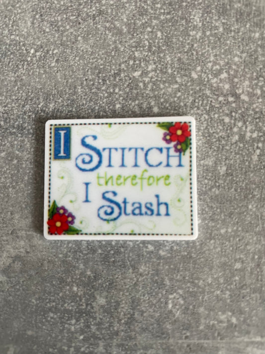I Stitch Therefore I Stash needle minder