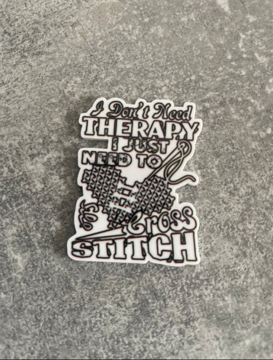 I Don’t Need Therapy needle minder
