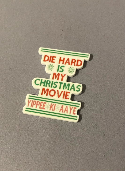 Die Hard Is My Christmas Movie needle minder