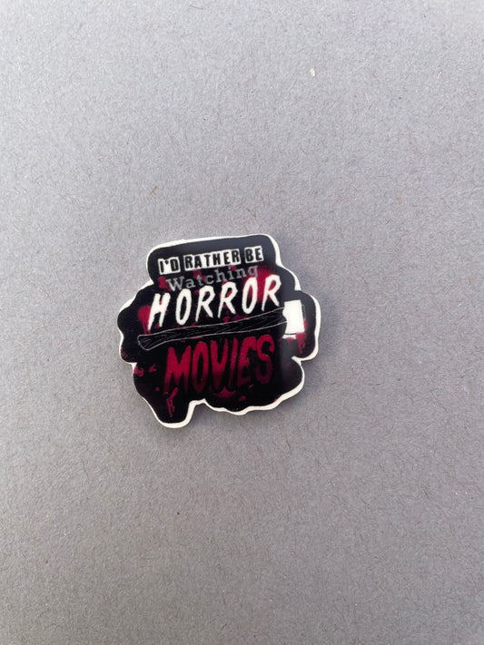 I’d Rather Be Watching Horror Movies needle minder